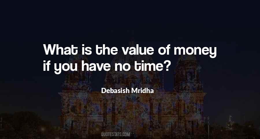 Money Value Quotes #1207211