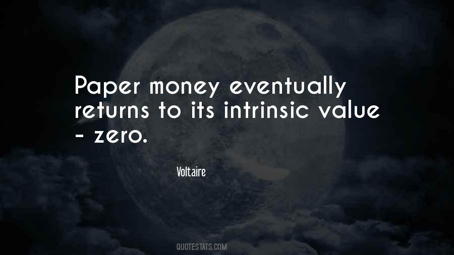 Money Value Quotes #1310345