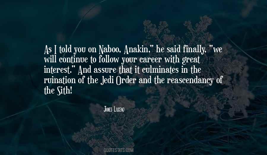 Jedi Order Quotes #1806220