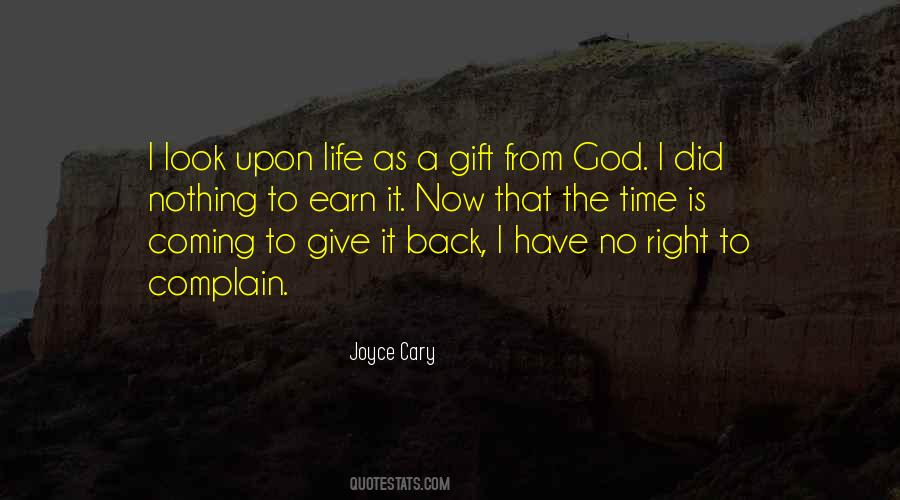 Gift From God Quotes #355429