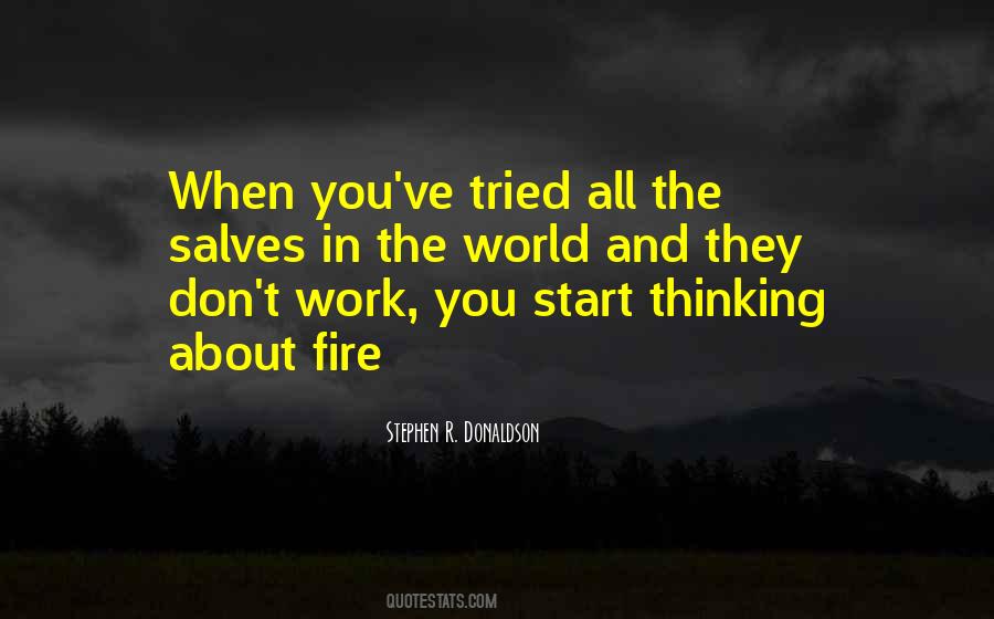 About Fire Quotes #606994
