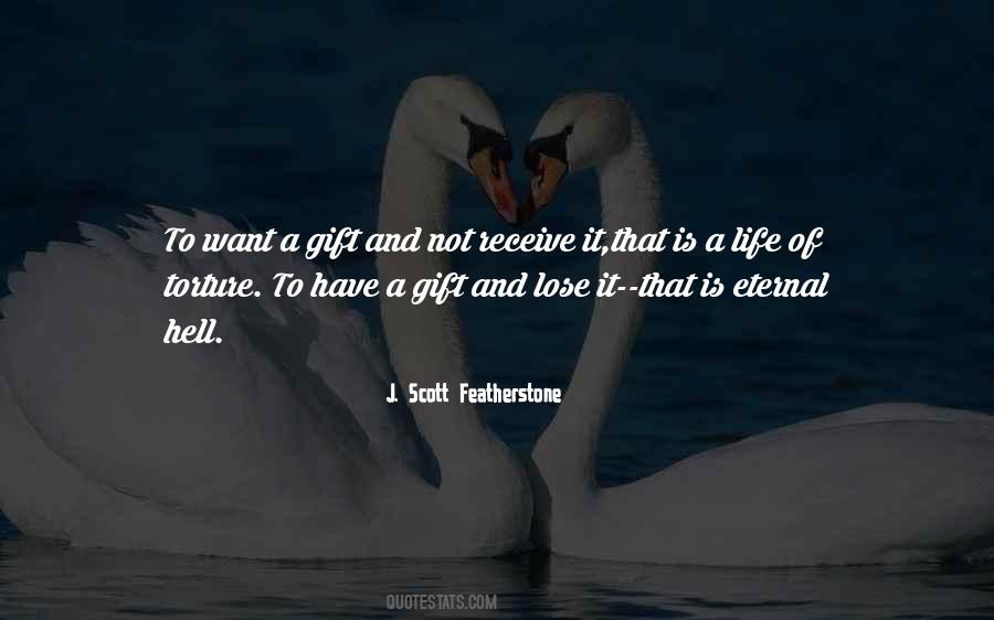 Gift Receive Quotes #122269