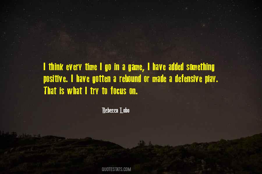 Positive Game Quotes #118543
