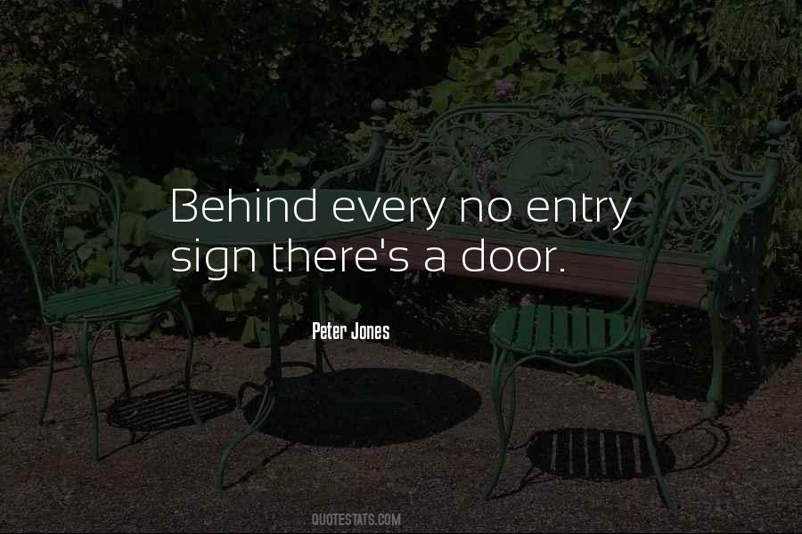 No Entry Sign Quotes #844223