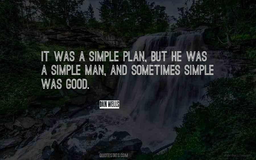 Man With A Plan Quotes #248971