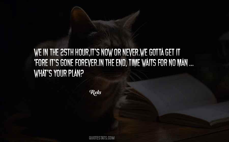Man With A Plan Quotes #36529