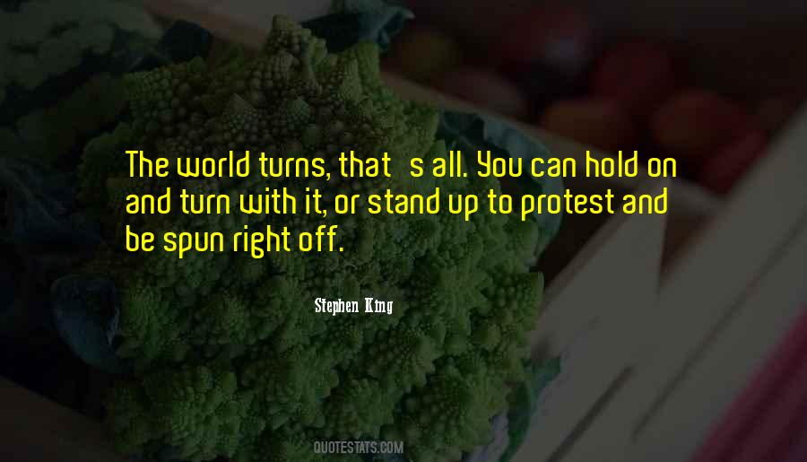 Turn Off The World Quotes #822788