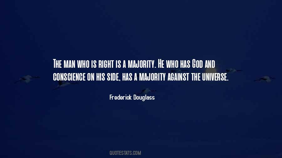 One With God Is A Majority Quotes #1485340
