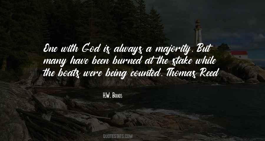 One With God Is A Majority Quotes #886110