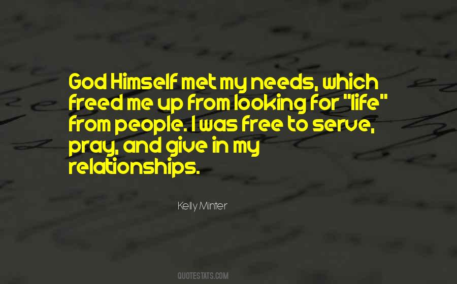 Quotes About Free Relationships #1126870