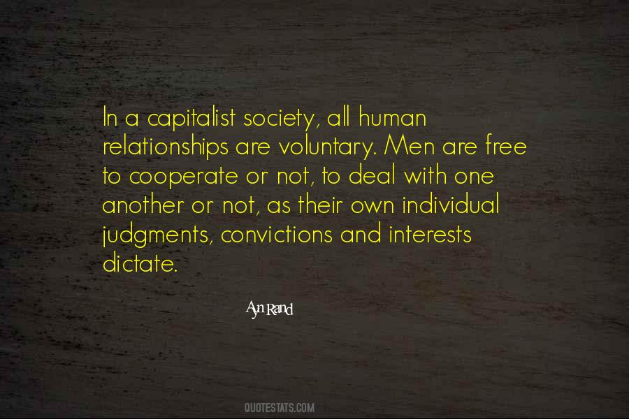 Quotes About Free Relationships #247446