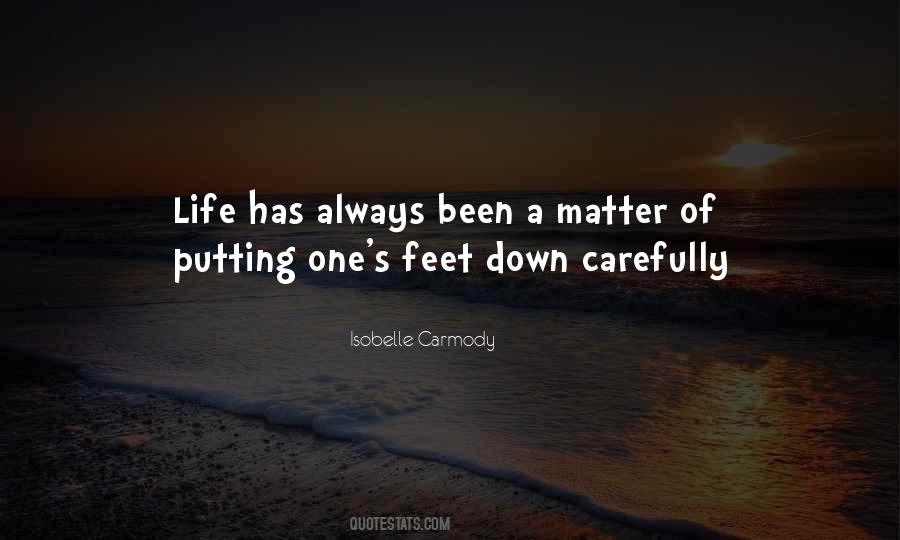 Feet Inspirational Quotes #440692