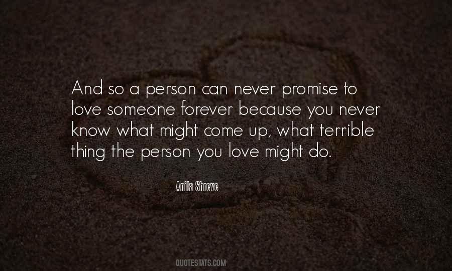 Promise Forever Quotes #336747