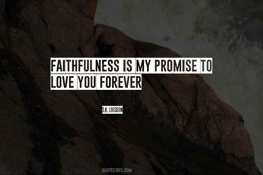 Promise Forever Quotes #436609