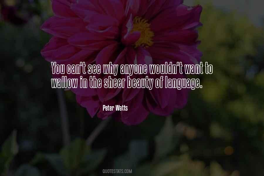 The Beauty Of Language Quotes #573330