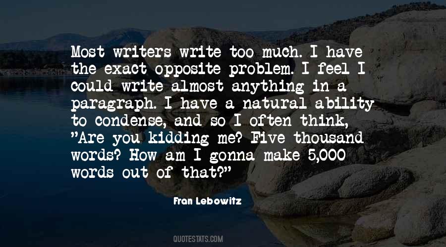 Problem In Words Quotes #1639395