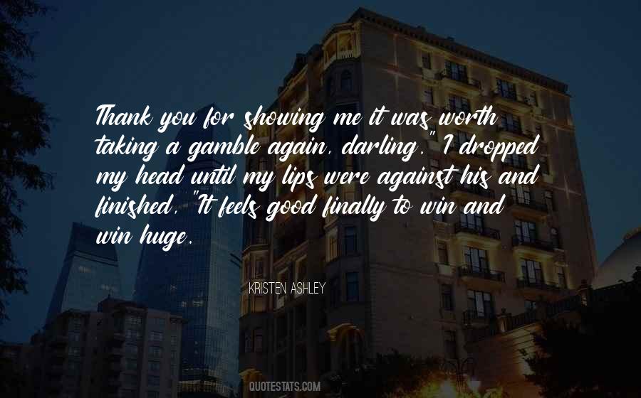 Huge Thank You Quotes #1722441