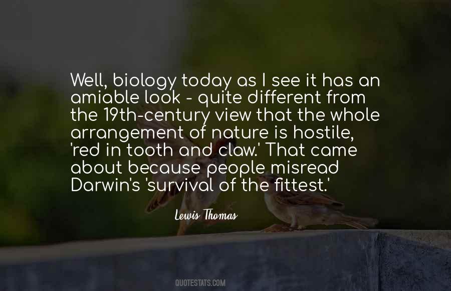 Nature Red In Tooth And Claw Quotes #1537324