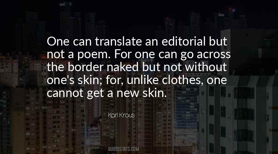New Skin Quotes #1781923