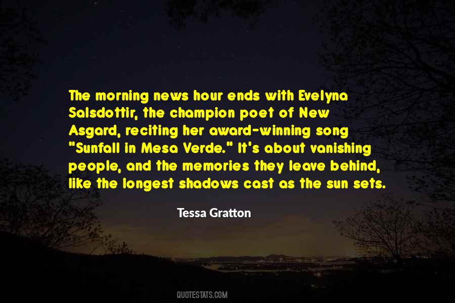 Behind The Shadows Quotes #1305879