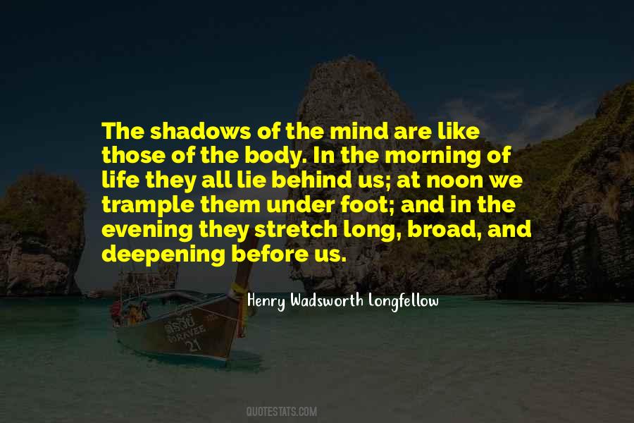Behind The Shadows Quotes #640543