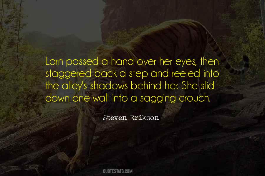 Behind The Shadows Quotes #819425