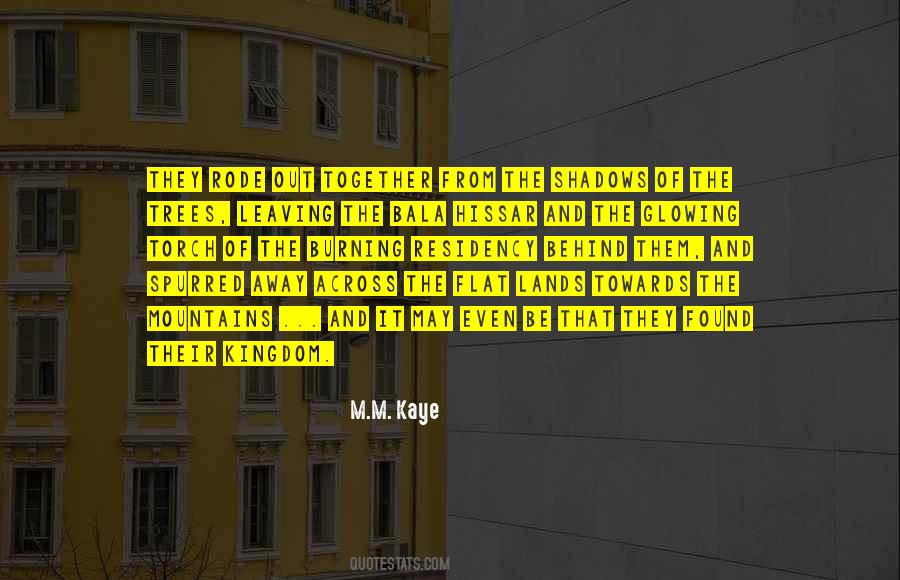 Behind The Shadows Quotes #928313