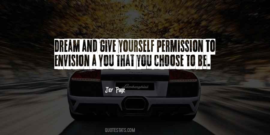 Envision Your Dreams Quotes #208378