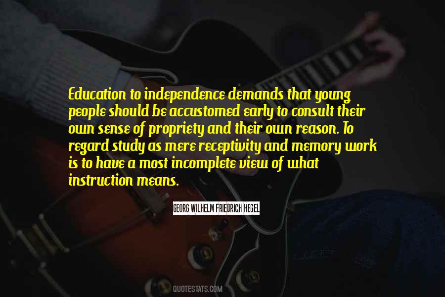 Work And Study Quotes #113657