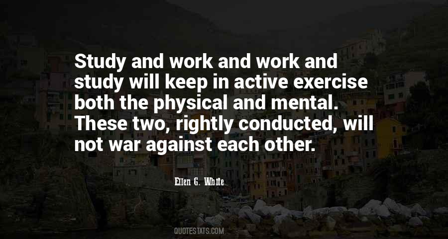 Work And Study Quotes #1645776
