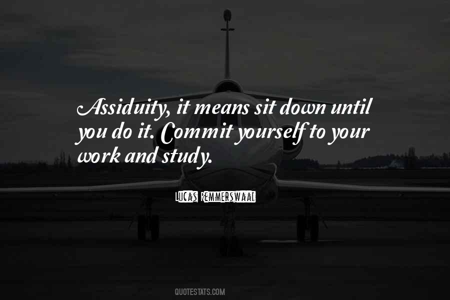 Work And Study Quotes #496880
