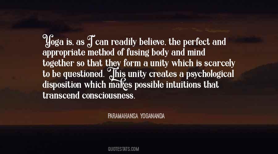 Yoga Mind Quotes #38140