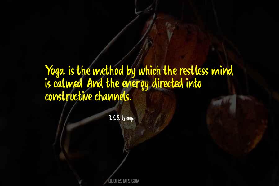 Yoga Mind Quotes #597579