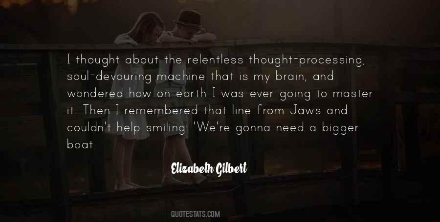 Gilbert Quotes #1880