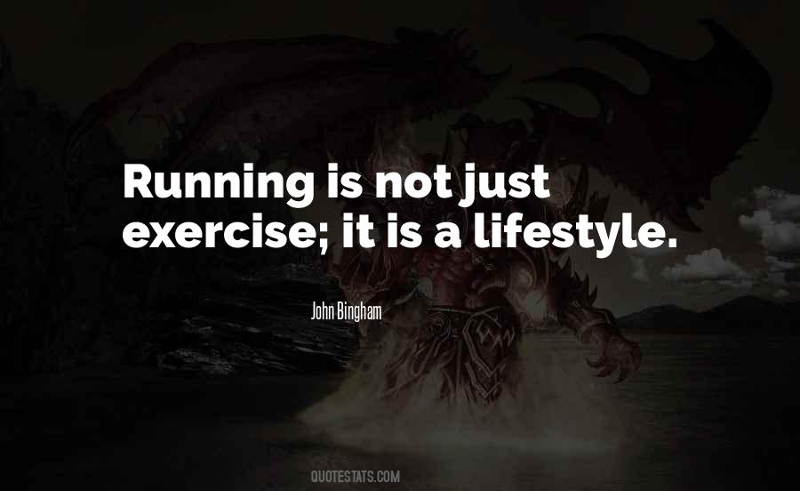 Exercise Running Quotes #263160