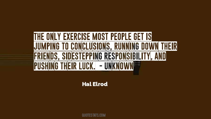 Exercise Running Quotes #668912