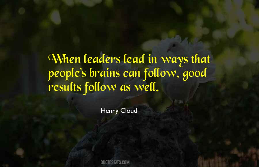 Influence Leadership Quotes #175854