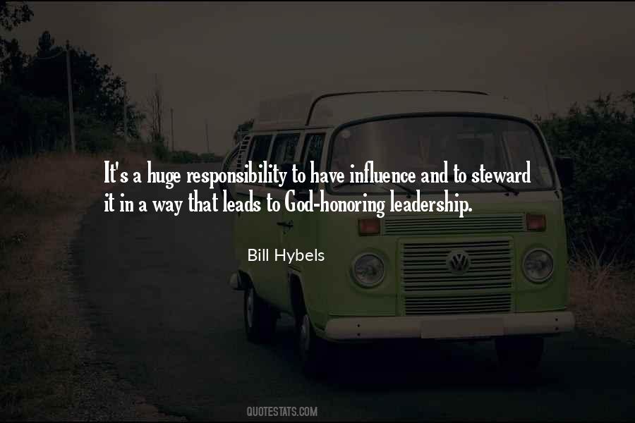 Influence Leadership Quotes #1811411