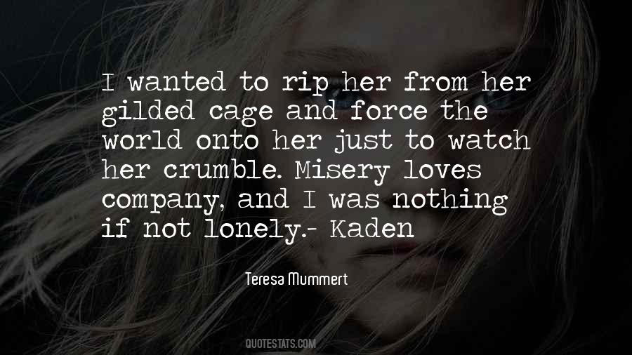 Gilded Cage Quotes #964223