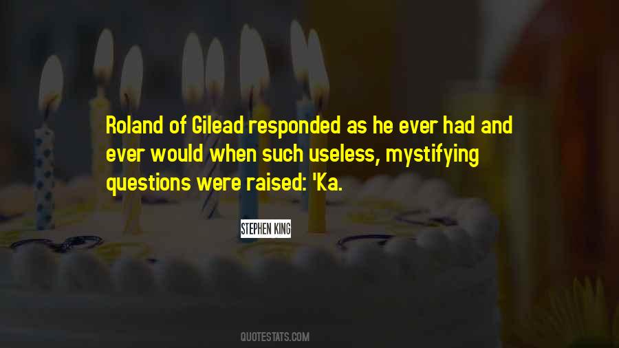 Gilead Quotes #1400768