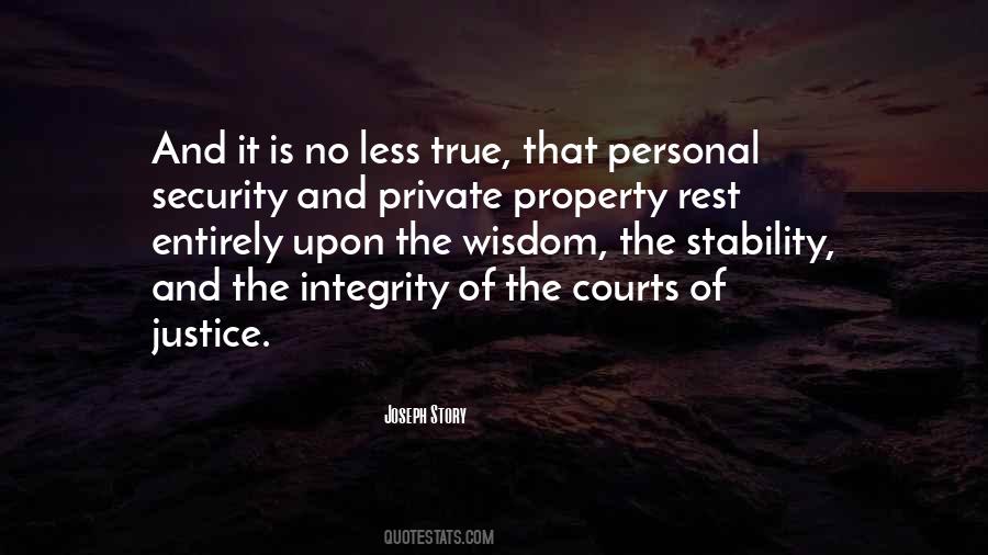 Integrity And Justice Quotes #1163736