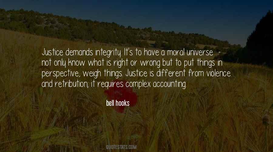 Integrity And Justice Quotes #913144