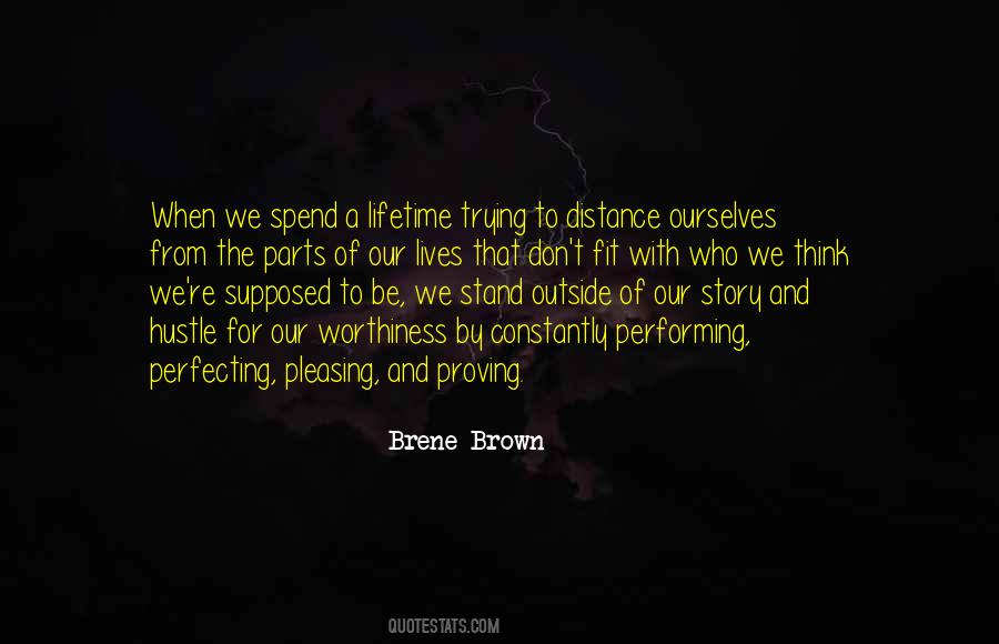 Quotes About Our Distance #116680