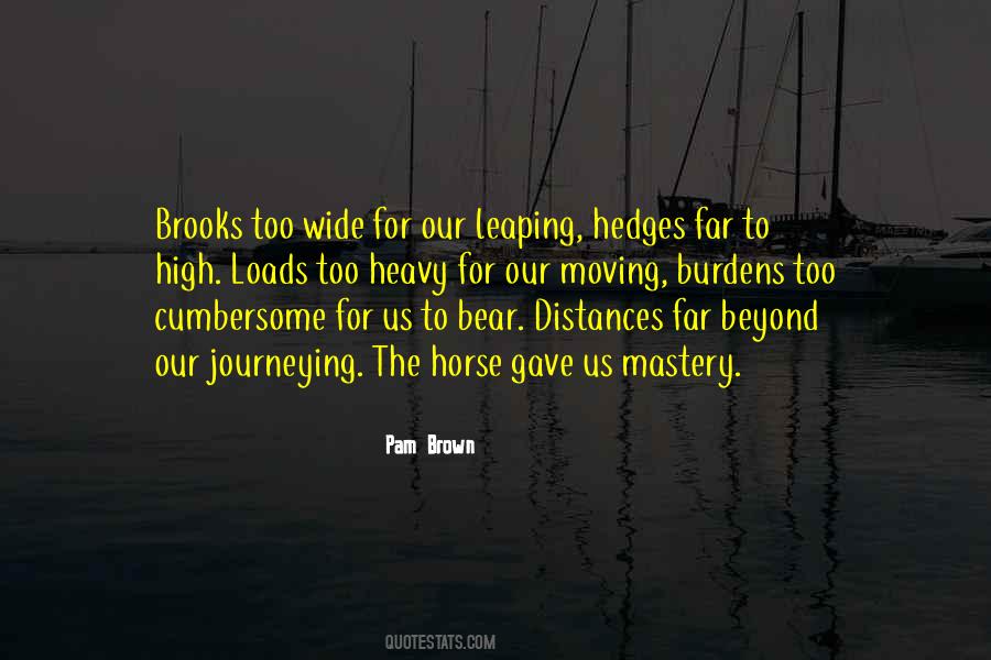 Quotes About Our Distance #134380