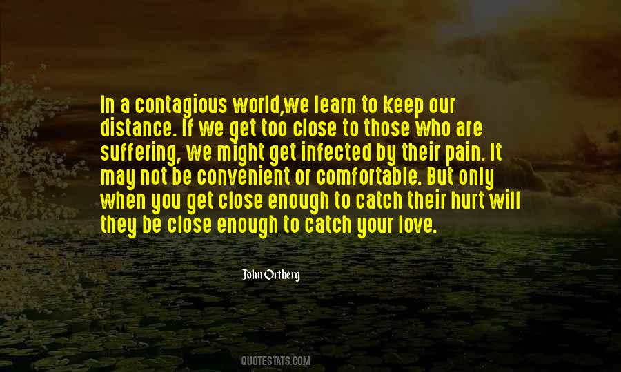 Quotes About Our Distance #166578