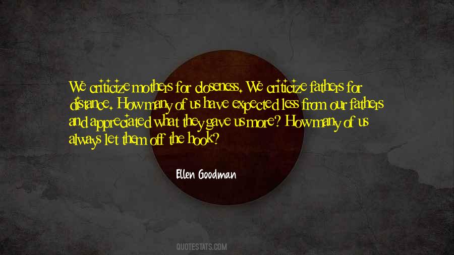 Quotes About Our Distance #488142