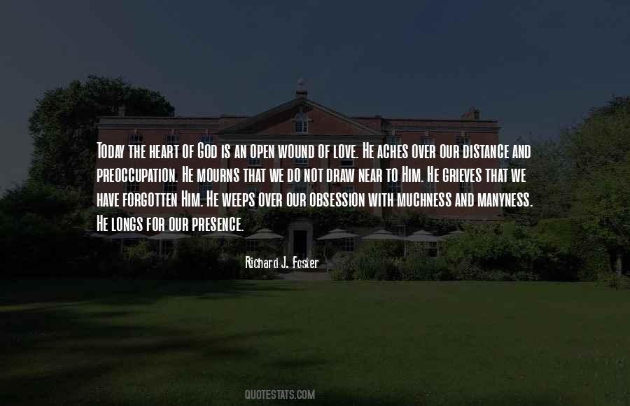 Quotes About Our Distance #976405