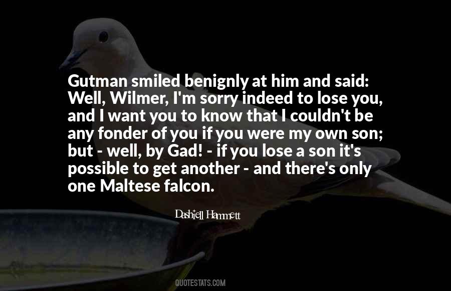 You Said You Were Sorry Quotes #1519767