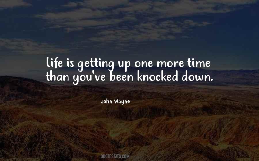 Quotes About Getting Knocked Down #113057