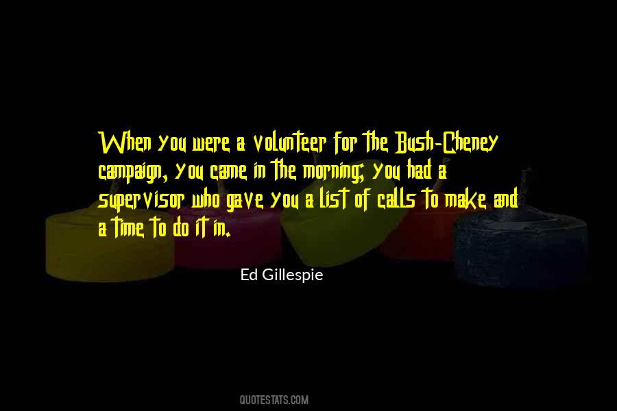 Gillespie Quotes #141694